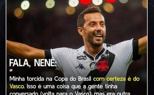 Vasco na camisa do jogador durante partida.