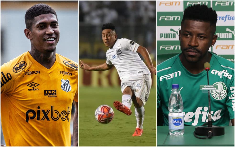 Jogador sorridente de uniforme amarelo.