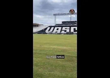 Estádio de futebol do Vasco da Gama.
