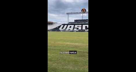 Estádio de futebol do Vasco da Gama.