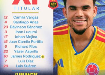 Cuesta e Andrés Gómez ficarão como reservas no amistoso Colômbia x Austrália.