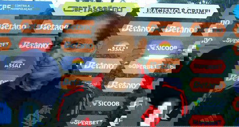 Treinador do Vasco em entrevista coletiva.