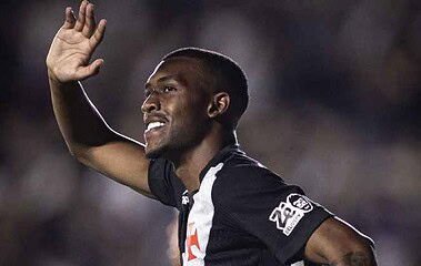 Rayan comemora após marcar para o Vasco sobre o Maricá, pelo Carioca - Foto: Matheus Lima/Vasco