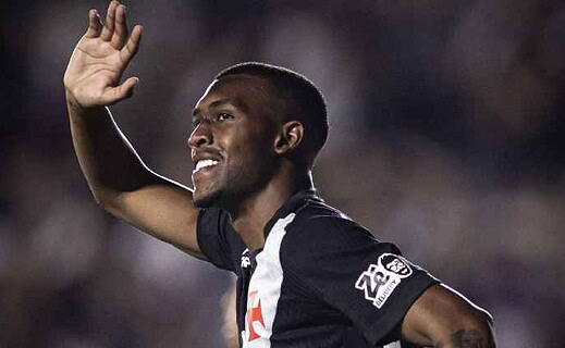 Rayan comemora após marcar para o Vasco sobre o Maricá, pelo Carioca - Foto: Matheus Lima/Vasco