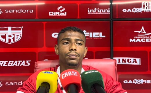 Lyncon comenta sua experiência no Vasco após ser apresentado no CRB