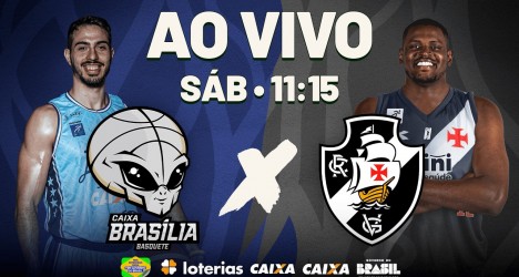 Brasília enfrenta o Vasco em duelo pelo NBB