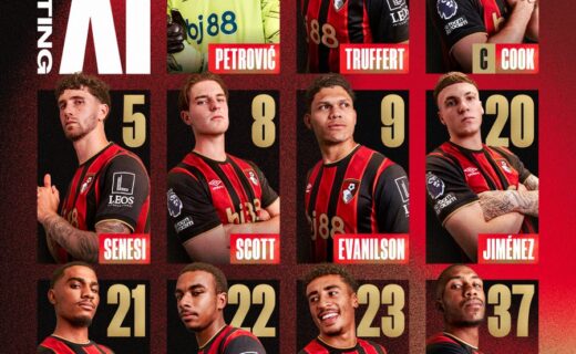 Rayan será titular no Bournemouth em confronto com o Aston Villa neste sábado