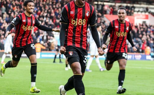 Desempenho de Rayan na partida contra o Aston Villa