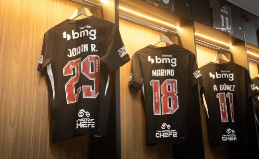 Imagens revelam interior do vestiário do Vasco em São Januário