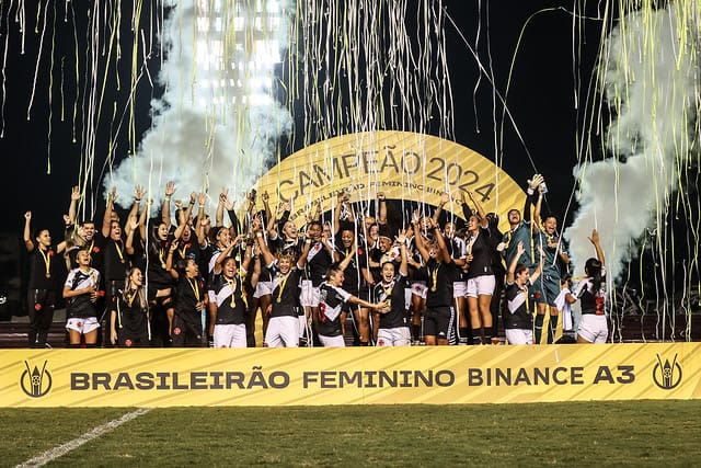 Vasco da Gama Campeão do Campeonato Brasileiro Feminino A-3. Vasco x Paysandu em 27 de Julho de 2024. Fotos: Dikran Sahagian/Vasco.