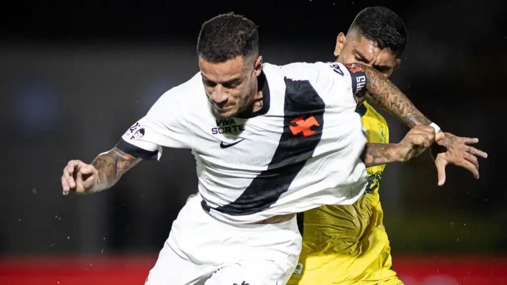 Jogadores do Vasco em treino