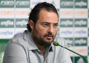 Alexandre Mattos em seus tempos de Palmeiras