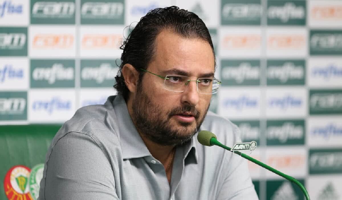 Alexandre Mattos em seus tempos de Palmeiras