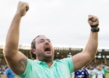 Alexandre Mattos em São Januário nos tempos de Palmeiras