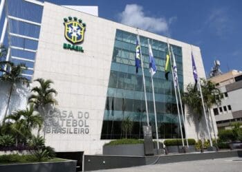 Sede da CBF, a entidade máxima do futebol brasileiro
