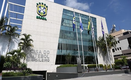Sede da CBF, a entidade máxima do futebol brasileiro