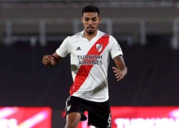 David Martínez, zagueiro do River Plate