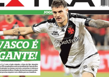 Confira as capas dos jornais após Athletico-PR 2 (4) x (5) 1 Vasco.