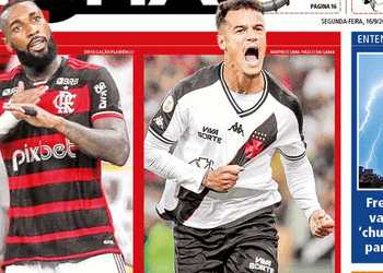 Confira as manchetes dos jornais após o jogo Urubu 1 x 1 Vasco.