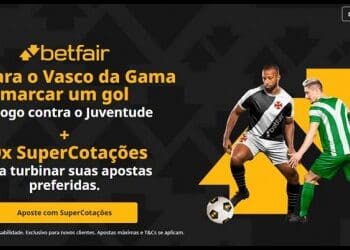 Verifique as odds das casas de apostas para Vasco x Juventude.