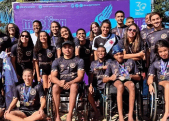 Natação Paralímpica: Atletas do Vasco brilham e garantem medalhas no Meeting Loterias Caixa
