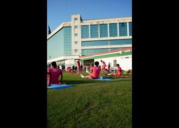 Independiente del Valle realiza treino no CT do Fluminense antes do confronto com o Vasco