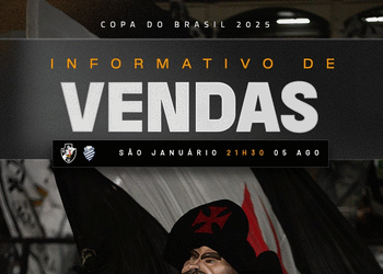 Dados sobre os ingressos para Vasco x CSA, partida de volta das oitavas de final da Copa do Brasil