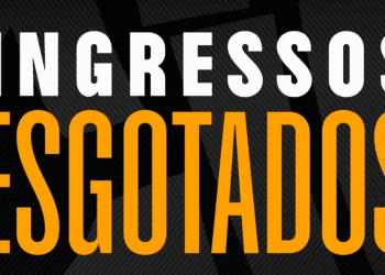 Ingressos esgotados para o jogo.