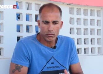 Felipe em participação na Vasco TV