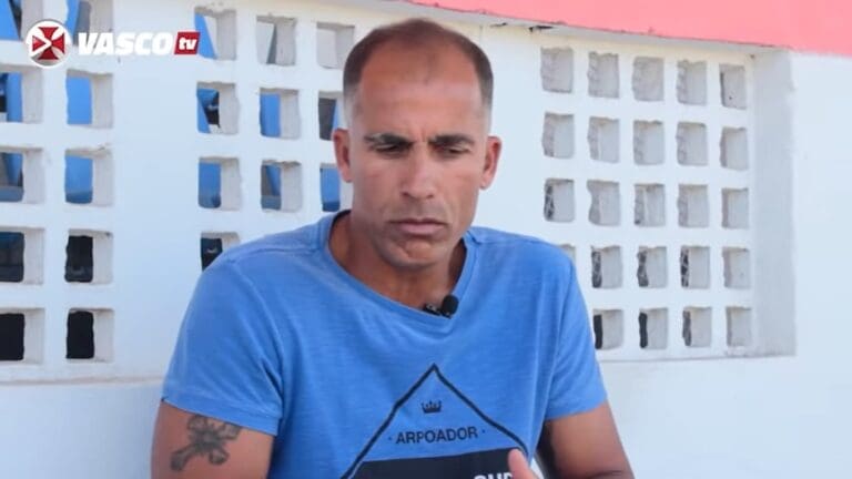 Felipe em participação na Vasco TV