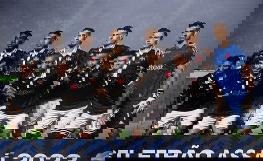 Jogadores do Vasco em São Januário