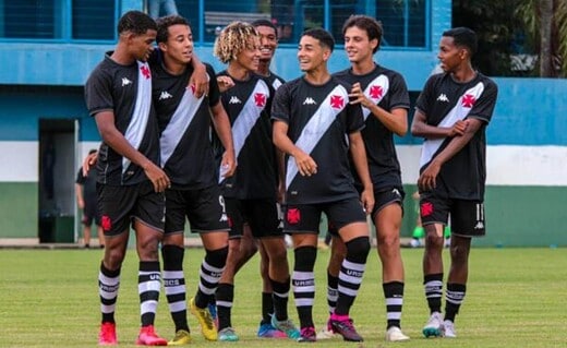 Jogadores do Sub-17 do Vasco da Gama