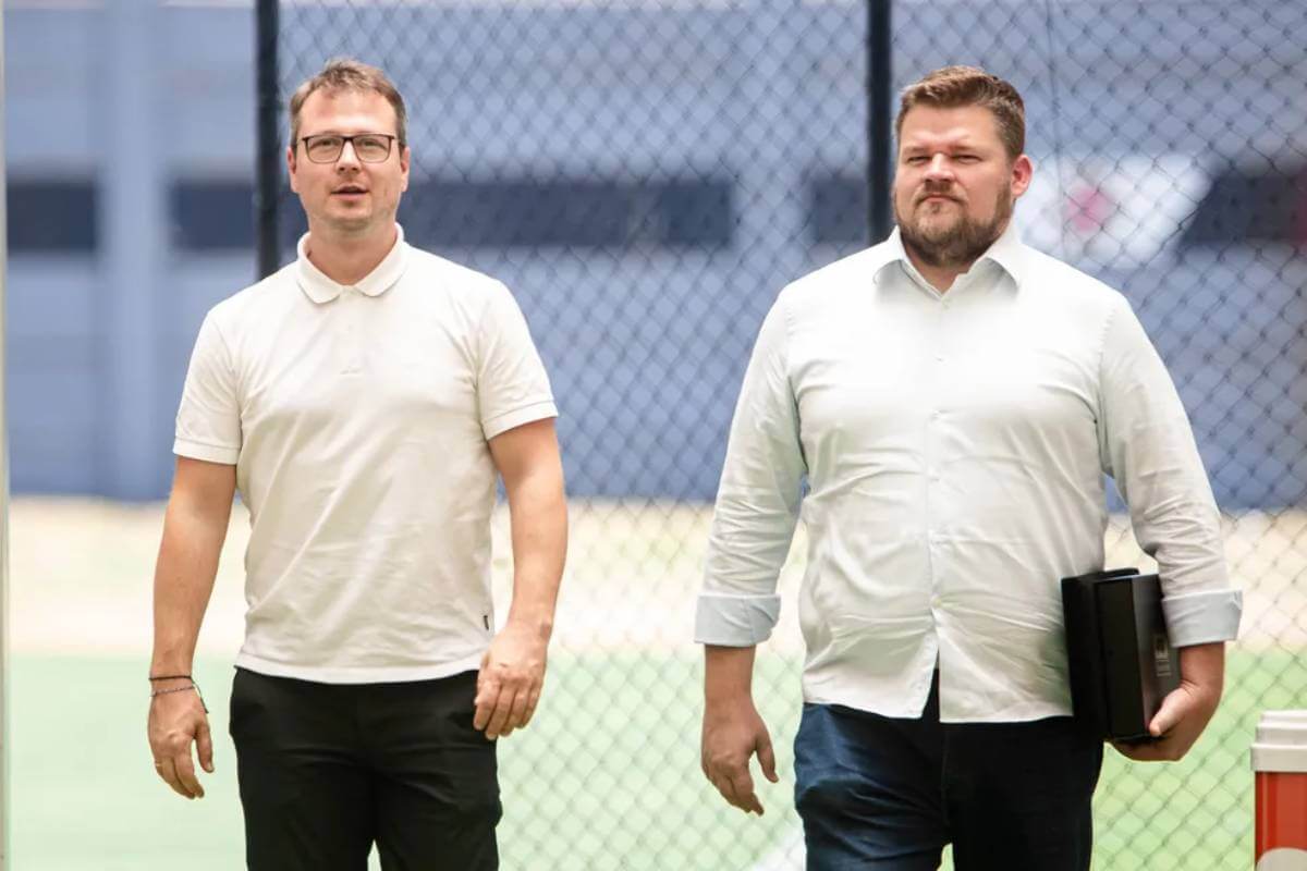 Johannes Spors e Lúcio Barbosa