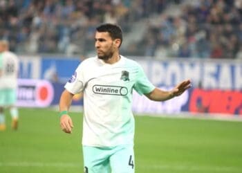 Junior Alonso, zagueiro do Krasnodar-RUS