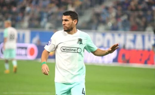 Junior Alonso, zagueiro do Krasnodar-RUS