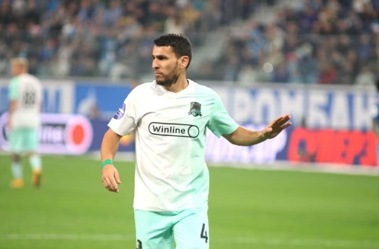 Junior Alonso, zagueiro do Krasnodar-RUS