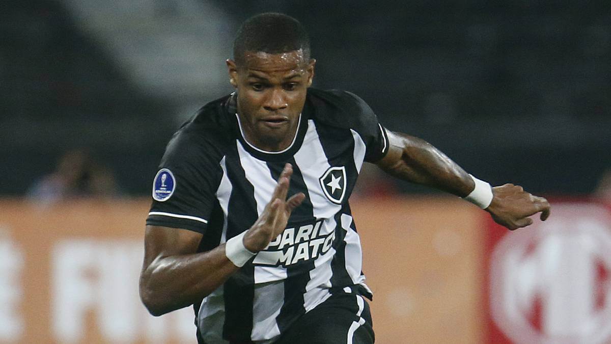 Júnior Santos, atacante do Botafogo