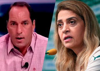 Leila Pereira e Edmundo