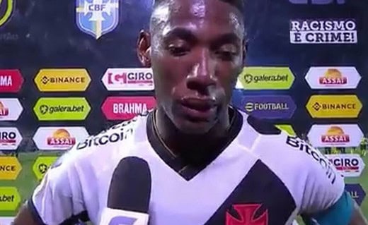 Léo concede entrevista após derrota do Vasco para o Cruzeiro