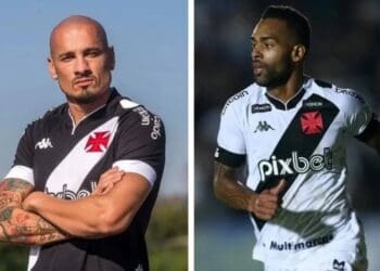 Maicon e Alex Teixeira, do Vasco