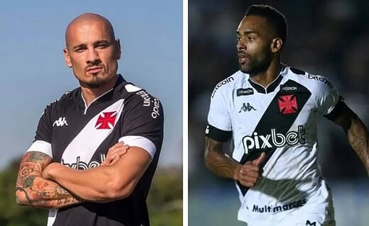Maicon e Alex Teixeira, do Vasco