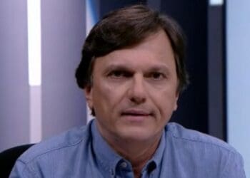 Mauro Cézar nos tempos em que trabalhava no canal ESPN
