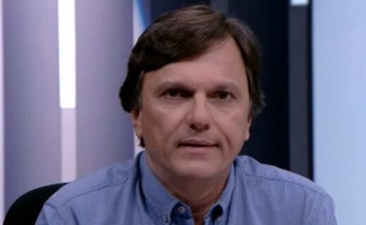 Mauro Cézar nos tempos em que trabalhava no canal ESPN