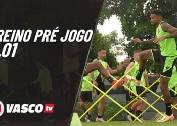 VascoTV exibe partes do treinamento em preparação para a partida contra o Bangu; assista ao vídeo.