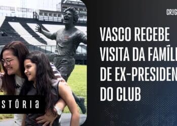CRVG exibe a visita dos descendentes do ex-presidente Eurico da Costa Lisboa ao Vasco