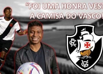 Edilson Capetinha recorda sua trajetória no Vasco e expressa apoio a Pedrinho; assista ao vídeo.