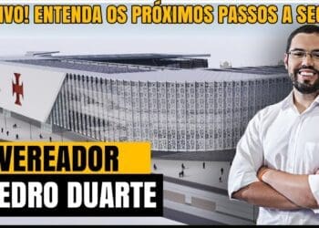 Vereador Pedro Duarte discorreu sobre a reforma de São Januário no canal Podcast Cruzmaltino; confira os detalhes.