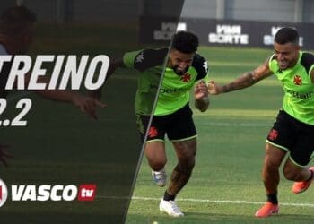 VascoTV exibe cenas do treinamento desta quarta-feira no CT Moacyr Barbosa; assista ao vídeo.