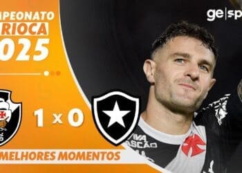 Assista aos destaques da partida Vasco 1 x 0 Botafogo.