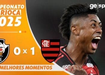 Assista aos destaques da partida Vasco 0 x 1 Flamengo.